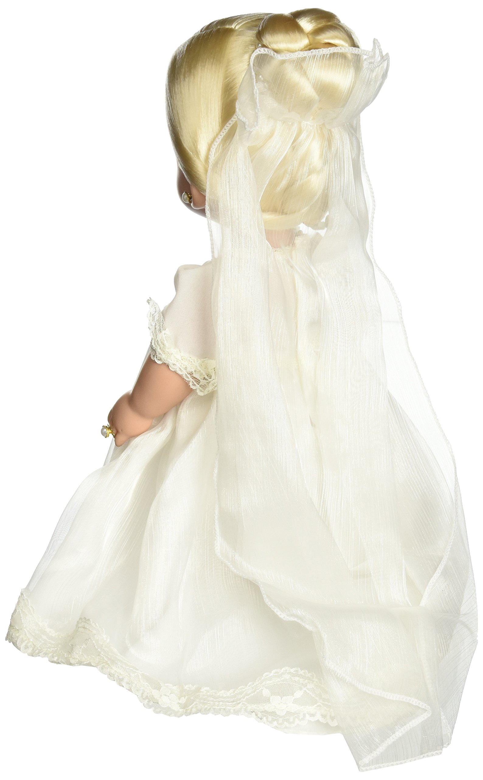 Precious Moments Enchanted Dreams Bride Blonde 12-Inch Collectible Doll by Linda Rick - Perfect for Wedding Decor, Gift Giving & Doll Collections