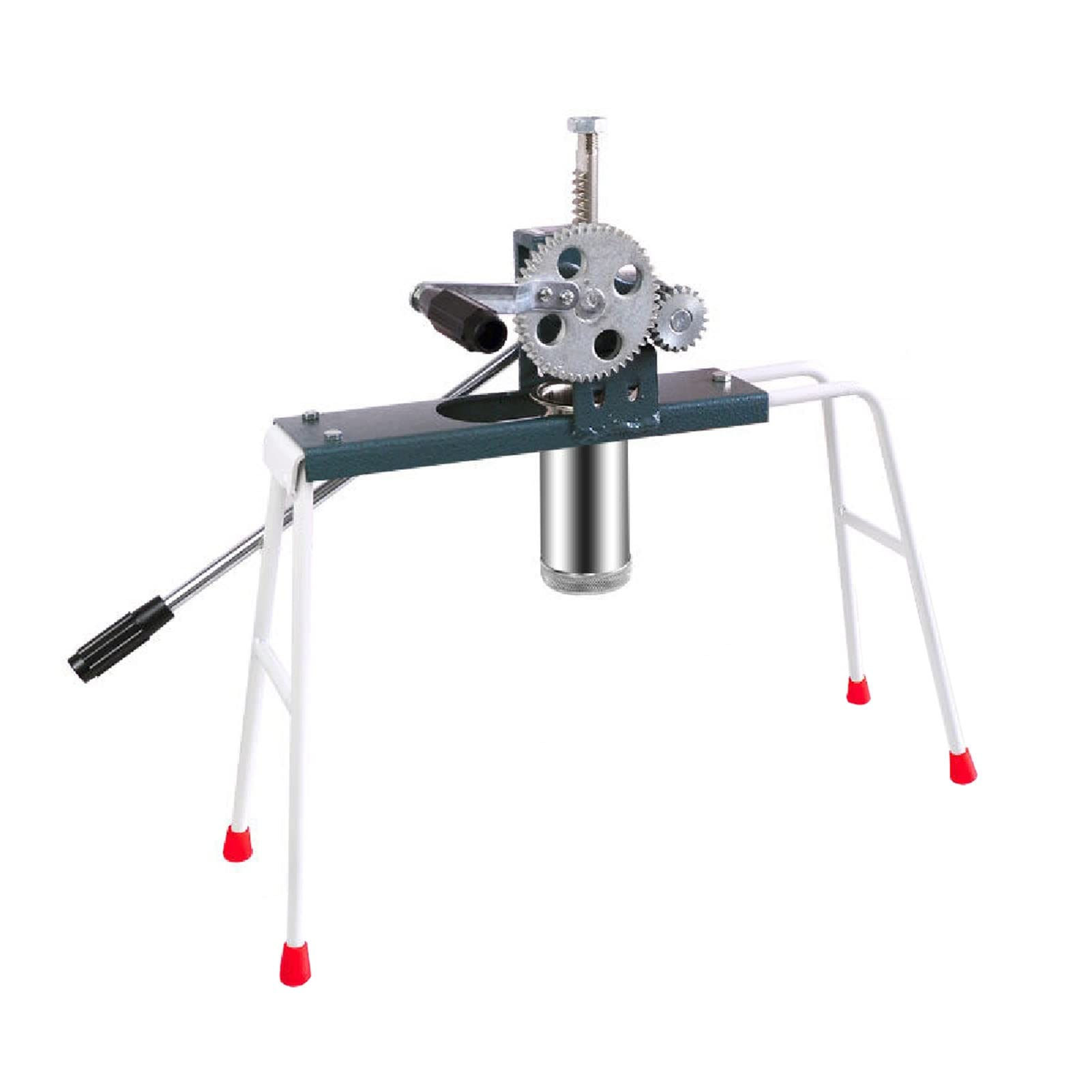 Stainless Steel Pasta Maker & Noodle Press Machine - Manual Hand Crank with 10 Interchangeable Molds for Spaghetti, Fettuccine & More - Double Gear System for Easy Homemade Pasta Making | Perfect for Italian Cuisine, Family Cooking & Restaurant Use