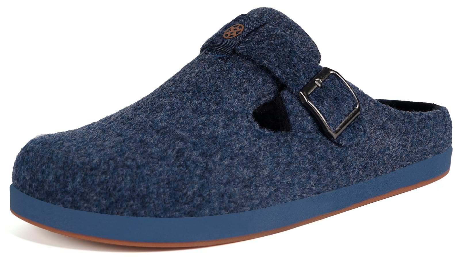 Cozy Winter Felt Slippers for Women & Men - Arch Support House Shoes with Removable Cushion Footbed - Indoor/Outdoor Wear for Home, Office & Travel Comfort
