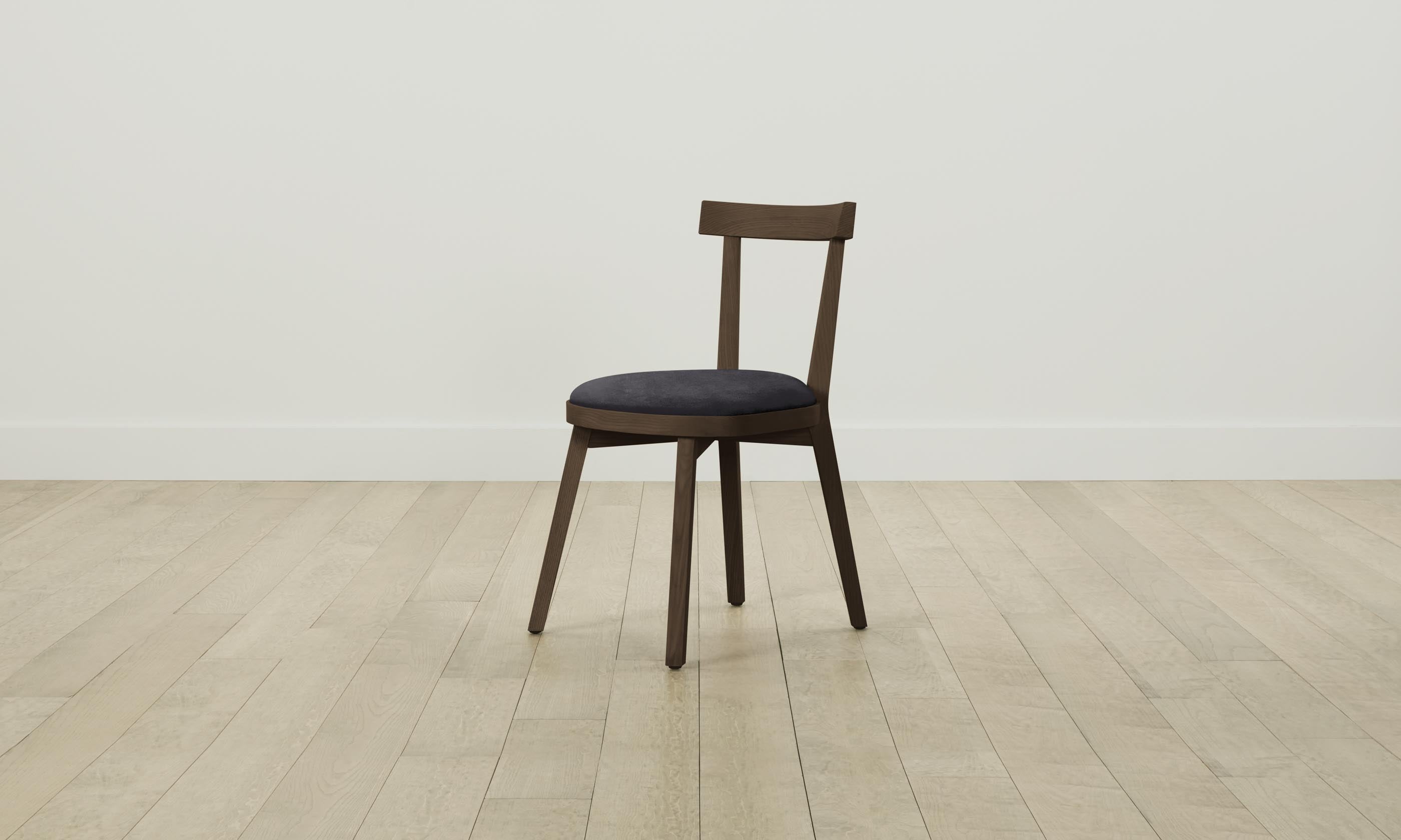 Allen Dining Chair - Performance Velvet Flannel Upholstered Seat - Elegant & Comfortable for Dining Room, Kitchen, or Office Use