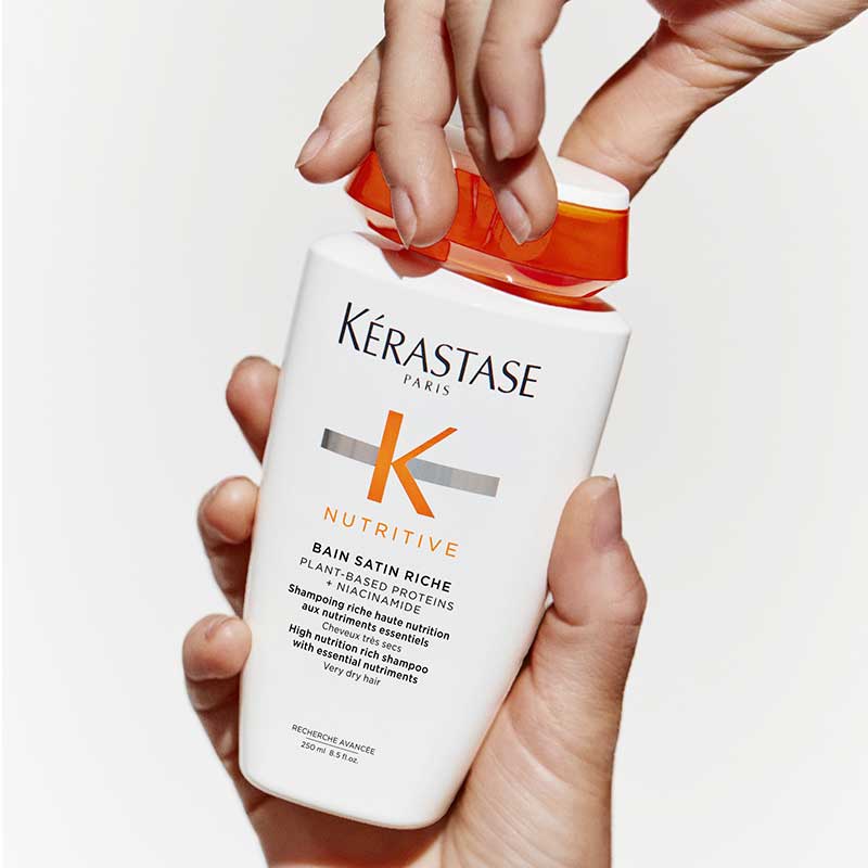 Kérastase Nutritive Rich Shampoo for Very Dry Hair - Deep Hydrating & Repairing Formula for Damaged Hair | Perfect for Daily Use & Salon-Quality Hair Care at Home