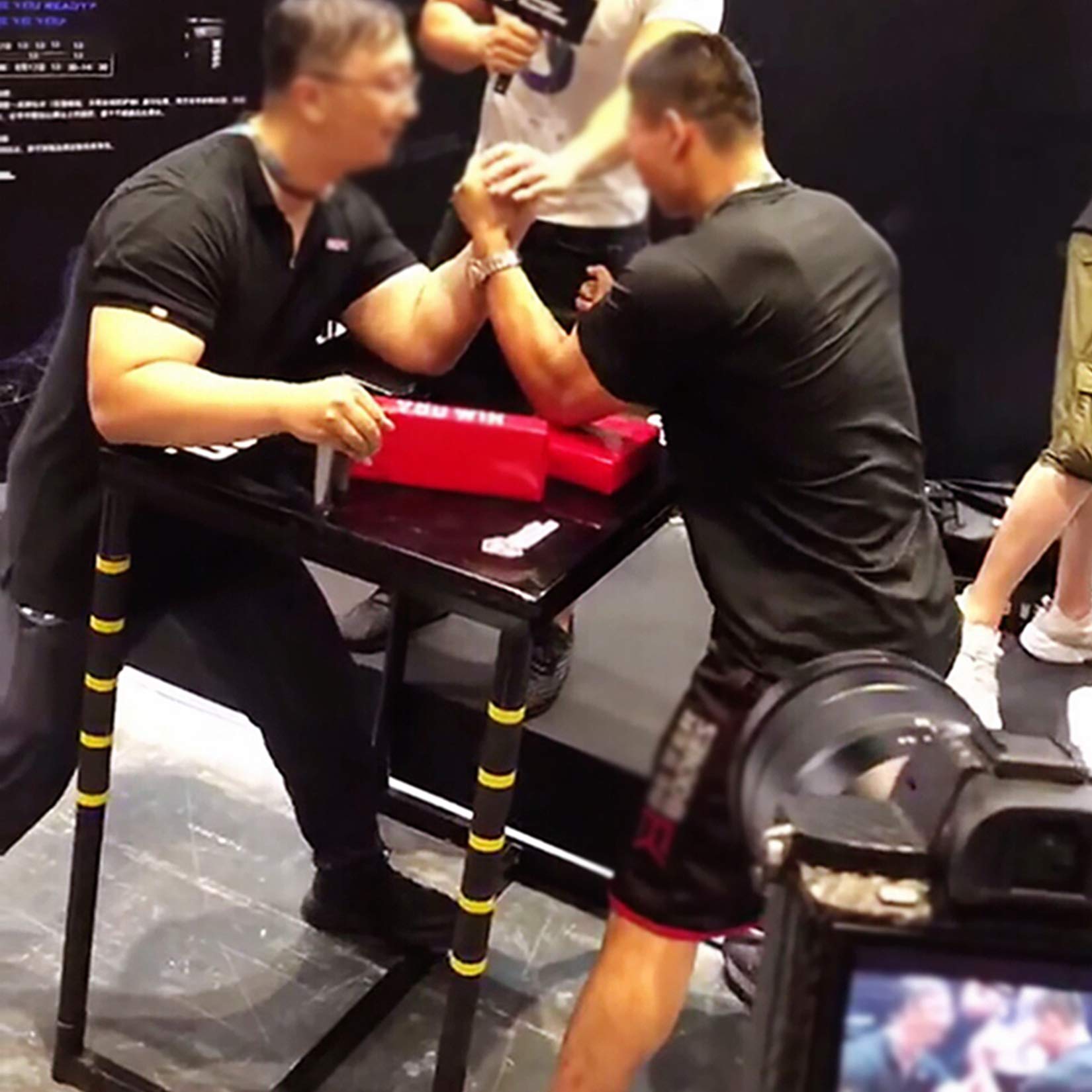 Standard HXSD Arm Wrestling Table - Professional Fitness Equipment for Strength Training & Grip Rotation Exercise | Perfect for Home Gyms, Competitions & Muscle Building