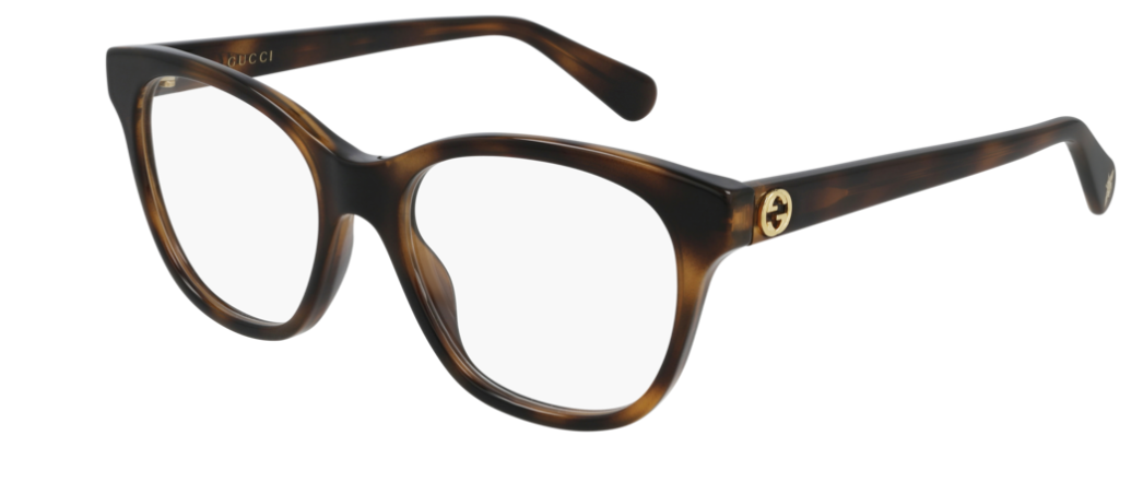 Gucci GG 0923O 002 Havana Square Women's Eyeglasses - Stylish Designer Glasses for Women, UV Protection, Lightweight Frame | Perfect for Work, Driving & Fashion Accessories