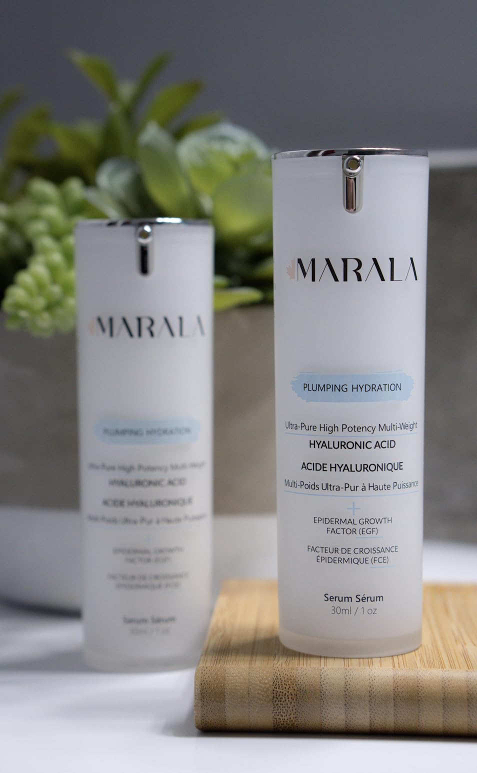 Marala The Serum - Clean & Natural Skincare with Hyaluronic Acid & EGF Peptides for Radiant, Healthy Skin | Professional-Grade Anti-Aging Face Treatment for Daily Hydration & Youthful Glow