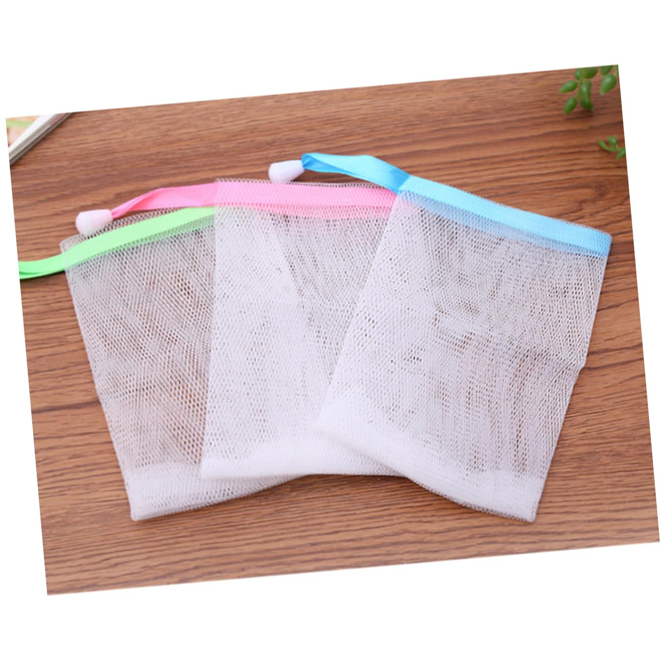 10PCS Exfoliating Mesh Soap Saver Pouches - Bubble Net for Handmade Soap (Random Colors) - Gentle Body & Facial Scrubber for Deep Cleansing - Perfect for Shower, Bath & Spa Exfoliation