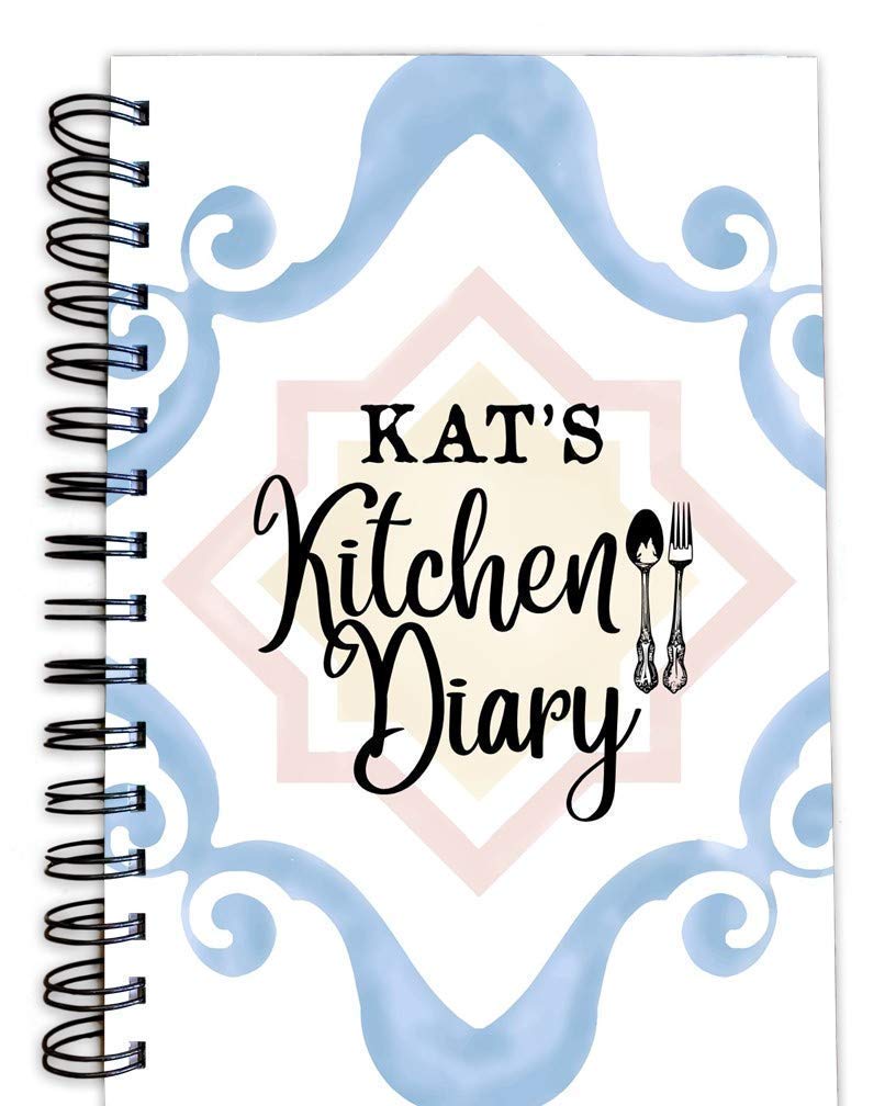 Custom Kitchen Diary - Hardcover Recipe Journal for Home Chefs | Perfect for Organizing Recipes, Meal Planning & Cooking Inspiration