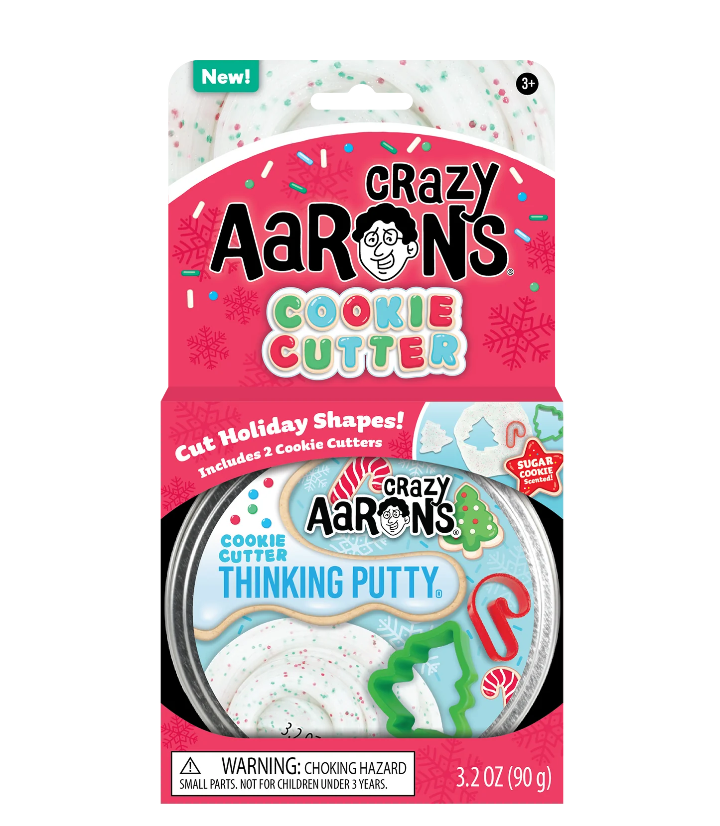 Crazy Aaron's Thinking Putty - Sensory Therapy Putty for Stress Relief & Creativity | Cookie Cutter Shapes for Kids & Adults | Perfect for Office, Classroom & Home Use