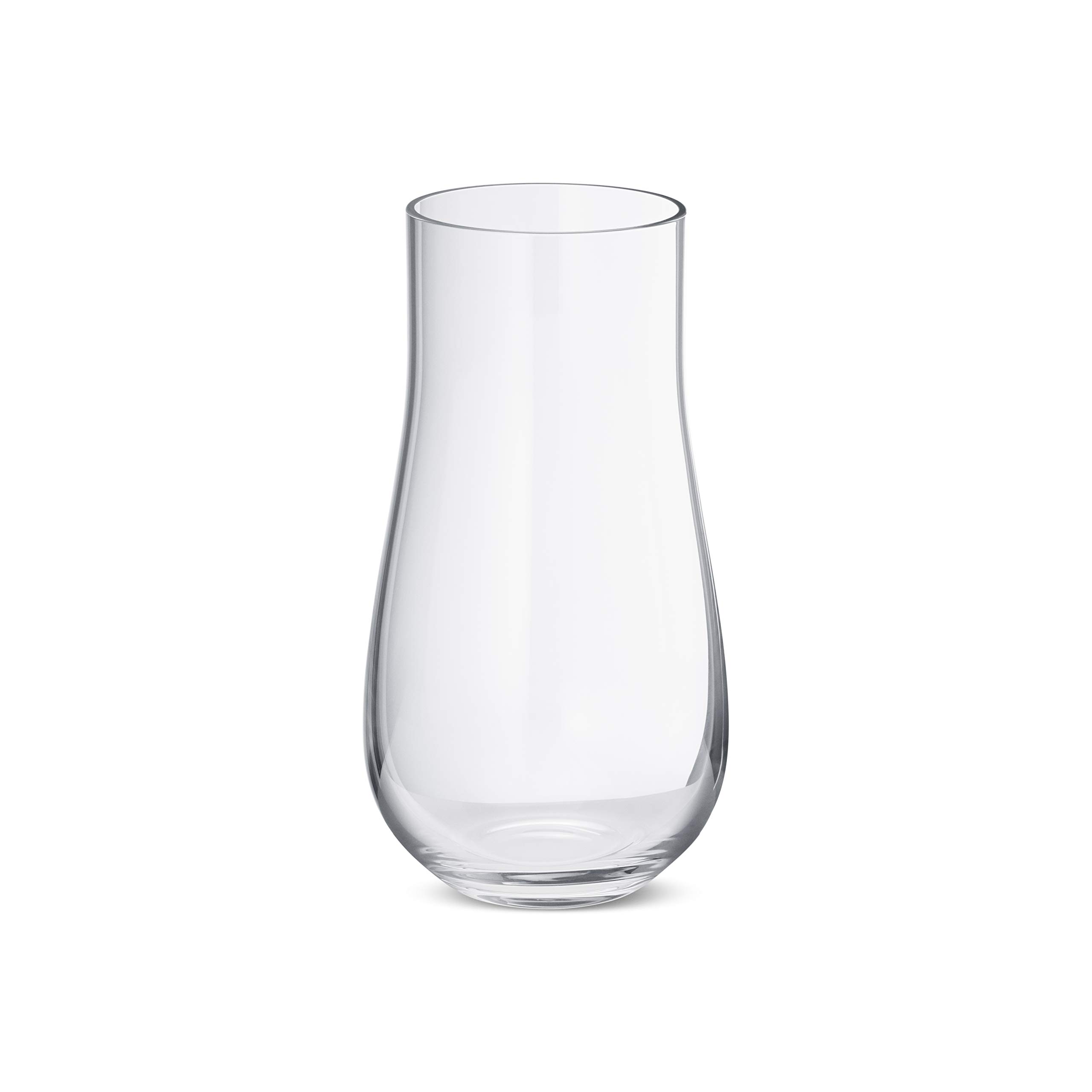 Georg Jensen Sky Tall Tumbler Glass Set - 6-Piece Crystal Clear Drinking Glasses for Water, Juice & Cocktails - Elegant Barware for Home, Parties & Wedding Receptions