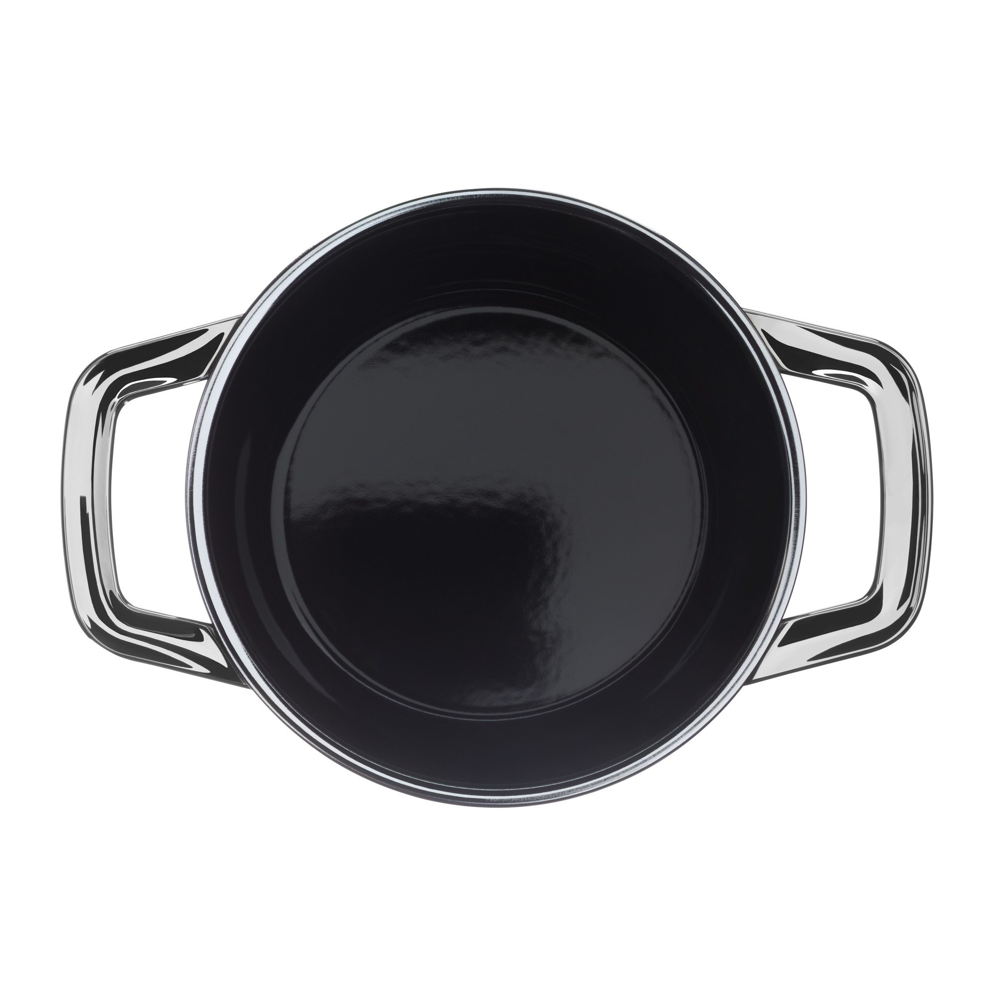 Premium Silit Black Zeno Saucepan with Metal Lid - 24cm Diameter, 6.4L Capacity (32x27x21cm) - Silargan Ceramic Coating, Induction & Dishwasher Safe - Perfect for Soups, Stews & Pasta Cooking