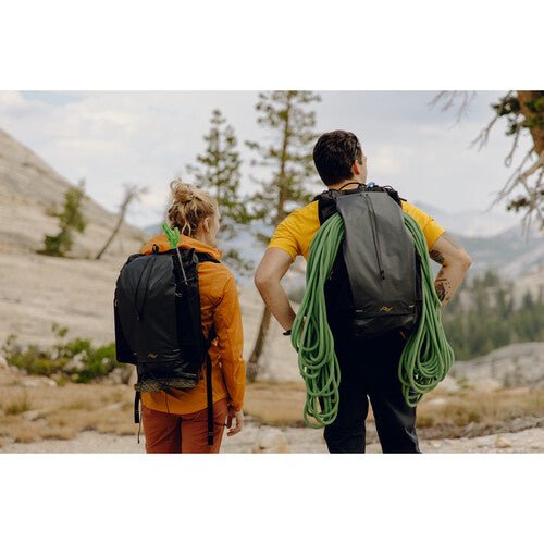 Peak Design 25L Outdoor Backpack - Waterproof Hiking Backpack for Travel & Photography - Durable Daypack for Camping, Commuting & Adventure (Black)