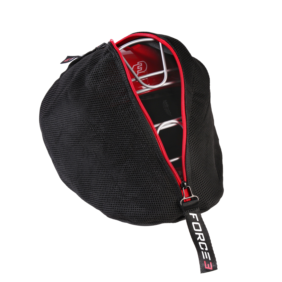 FORCE3 XS3® PRO Catchers Helmet - NOCSAE Certified Matte Baseball Helmet for Youth & Adult Players - Perfect for Baseball, Softball & Training Sessions