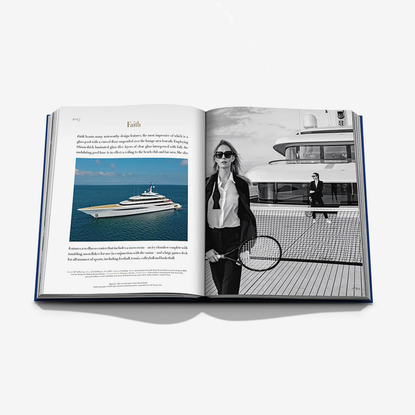 Assouline The Impossible Collection of Yachts - Luxury Coffee Table Book for Yacht Enthusiasts & Interior Design - Perfect for Home Decor, Office Display & Gifts