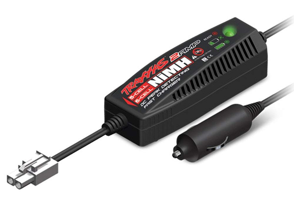Traxxas 1/10 Nitro Slash 3.3 RC Truck with 7.2V NiMH 1800mAh Battery & 2 AMP Fast Charger - High-Speed Off-Road Racing & Stunt Performance for Adults & Teens