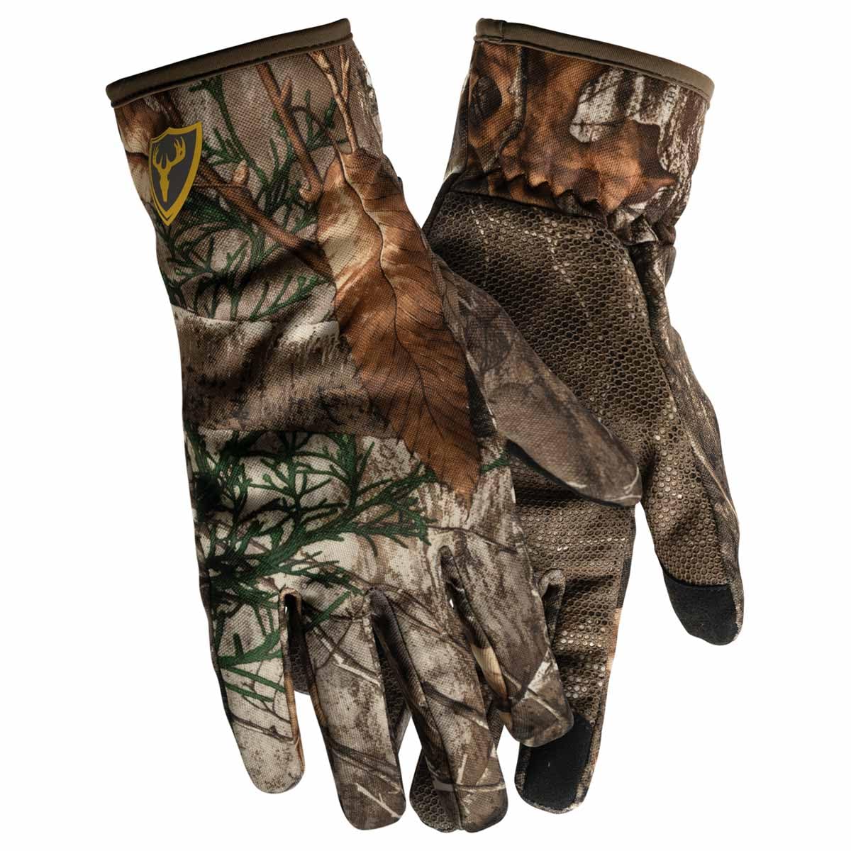 SCENTBLOCKER Shield Series S3 Warm Fleece Gloves for Men - Touch Screen Compatible Winter Gloves for Outdoor Activities, Hunting & Cold Weather Use