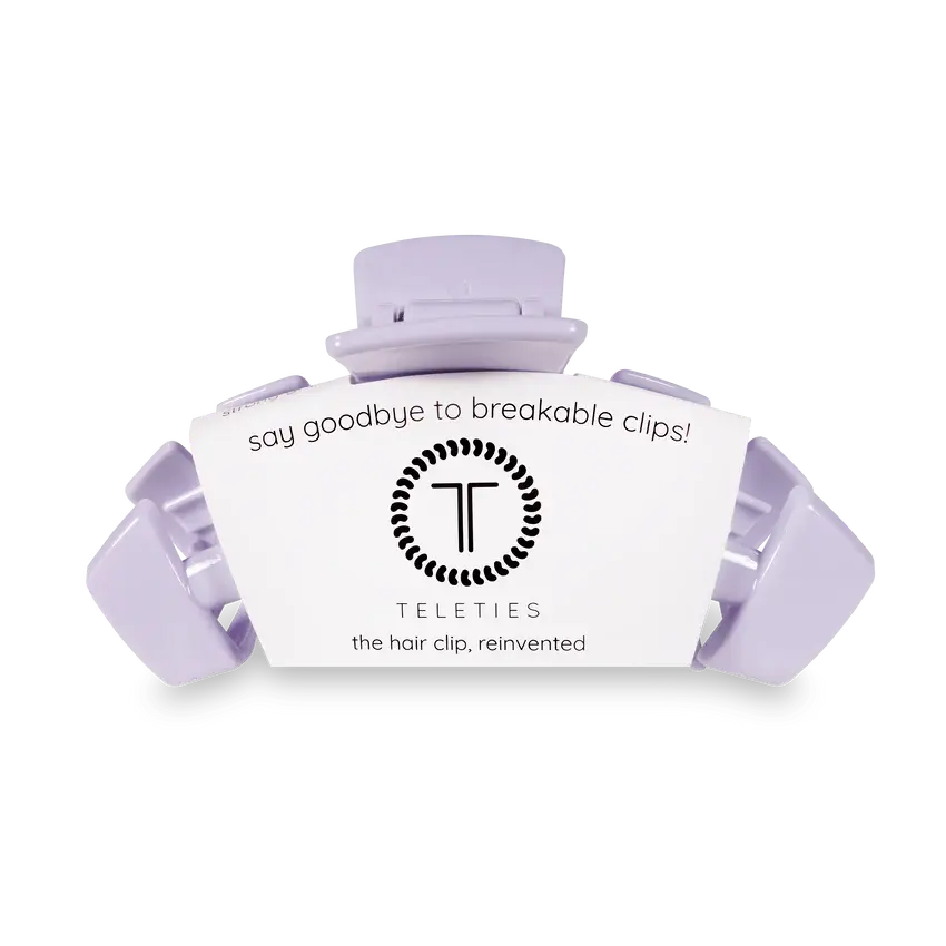 Lilac You Large Hair Clip for Women - Elegant Non-Slip Hair Claw for Thick Hair, Perfect for Weddings, Parties & Everyday Use