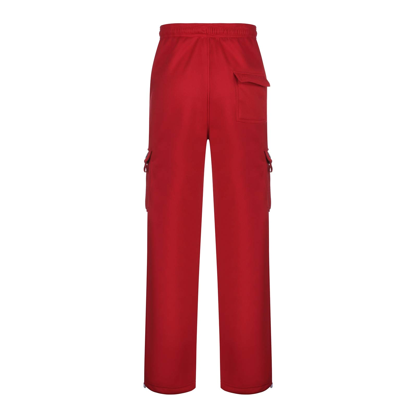 PIMOXV Men's Casual Jogger Pants - Cotton Cargo Sweatpants with Tactical Design & Adjustable Cuffs for Gym, Workout & Outdoor Activities | Comfortable Athletic Trousers for Running, Hiking & Daily Wear