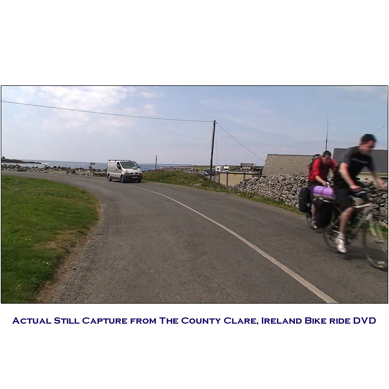 County Clare Ireland Virtual Bike Ride Scenic Cycling DVD - Explore Irish Countryside from Home for Indoor Exercise & Virtual Travel