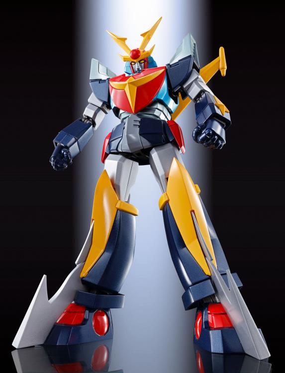 Bandai Soul of Chogokin GX-82 Invincible Steel Man Daitarn 3 F.A. Action Figure - Premium Collectible Robot Toy for Anime Fans & Model Kit Enthusiasts - Perfect for Display, Gifting & Anime Collections