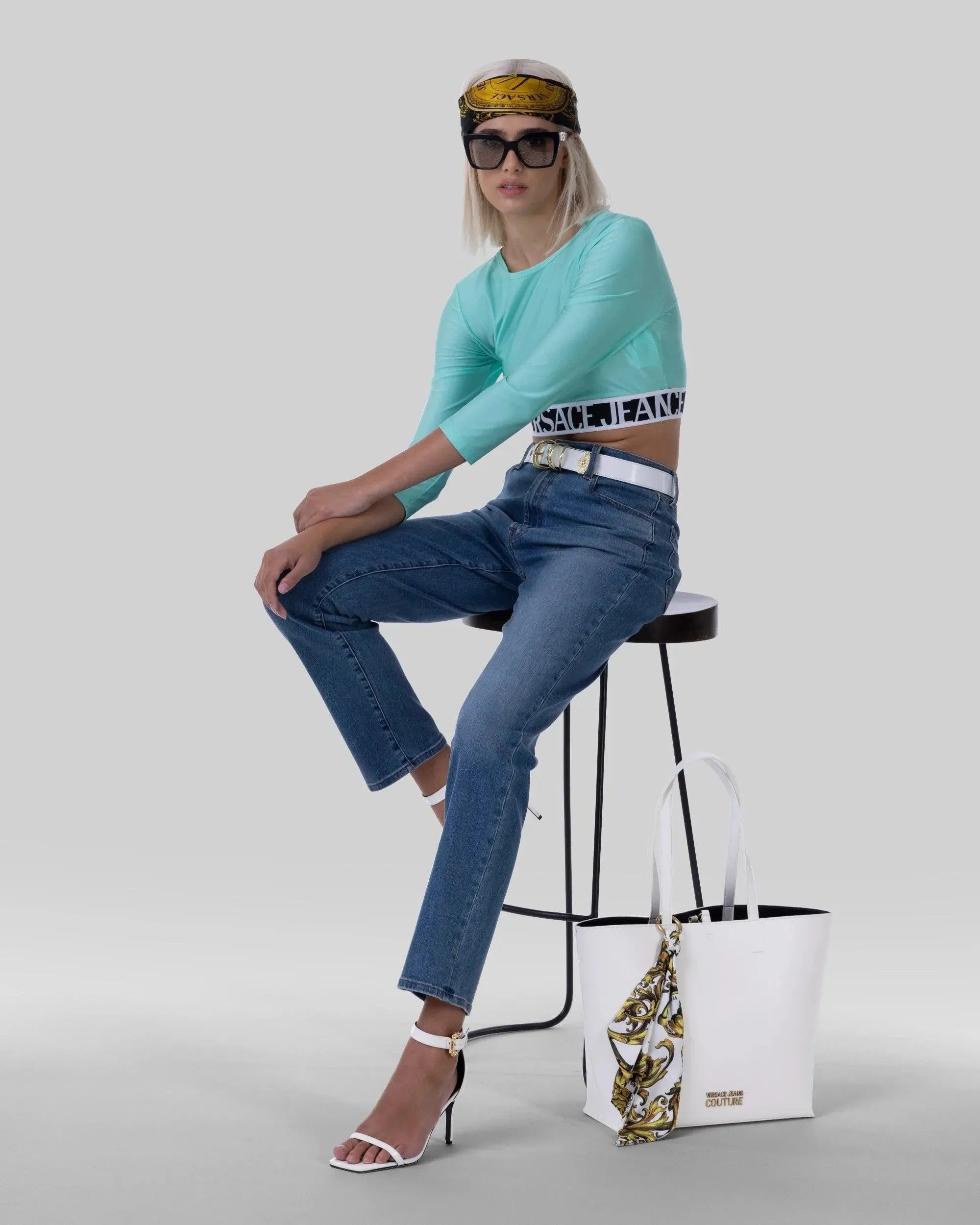 Cropped Long Sleeve T-Shirt for Women - Soft Cotton Casual Tee - Perfect for Layering, Workouts & Everyday Wear