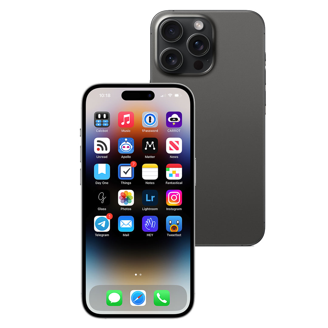 iPhone 15 Pro 1TB - Latest Apple Smartphone with Super Retina XDR Display | Perfect for Business Professionals & Content Creators