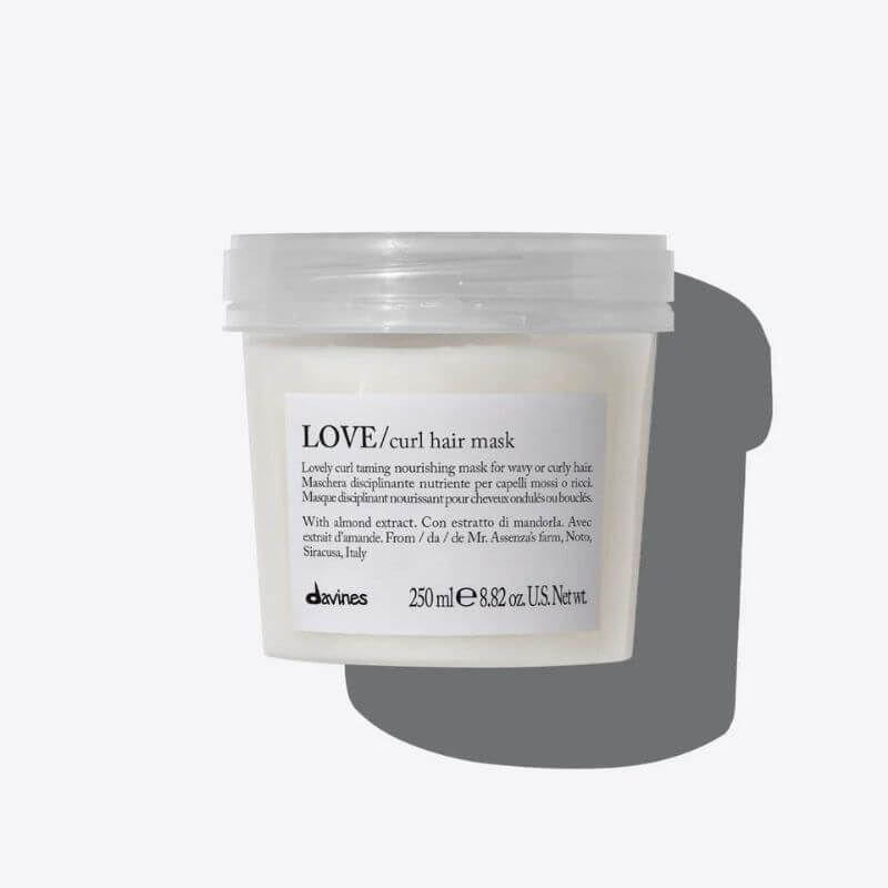 Davines Love Curl Hydrating Hair Mask for Curly Hair - Deep Conditioning Treatment for Dry, Frizzy Hair | Perfect for Salon & At-Home Hair Care Routine