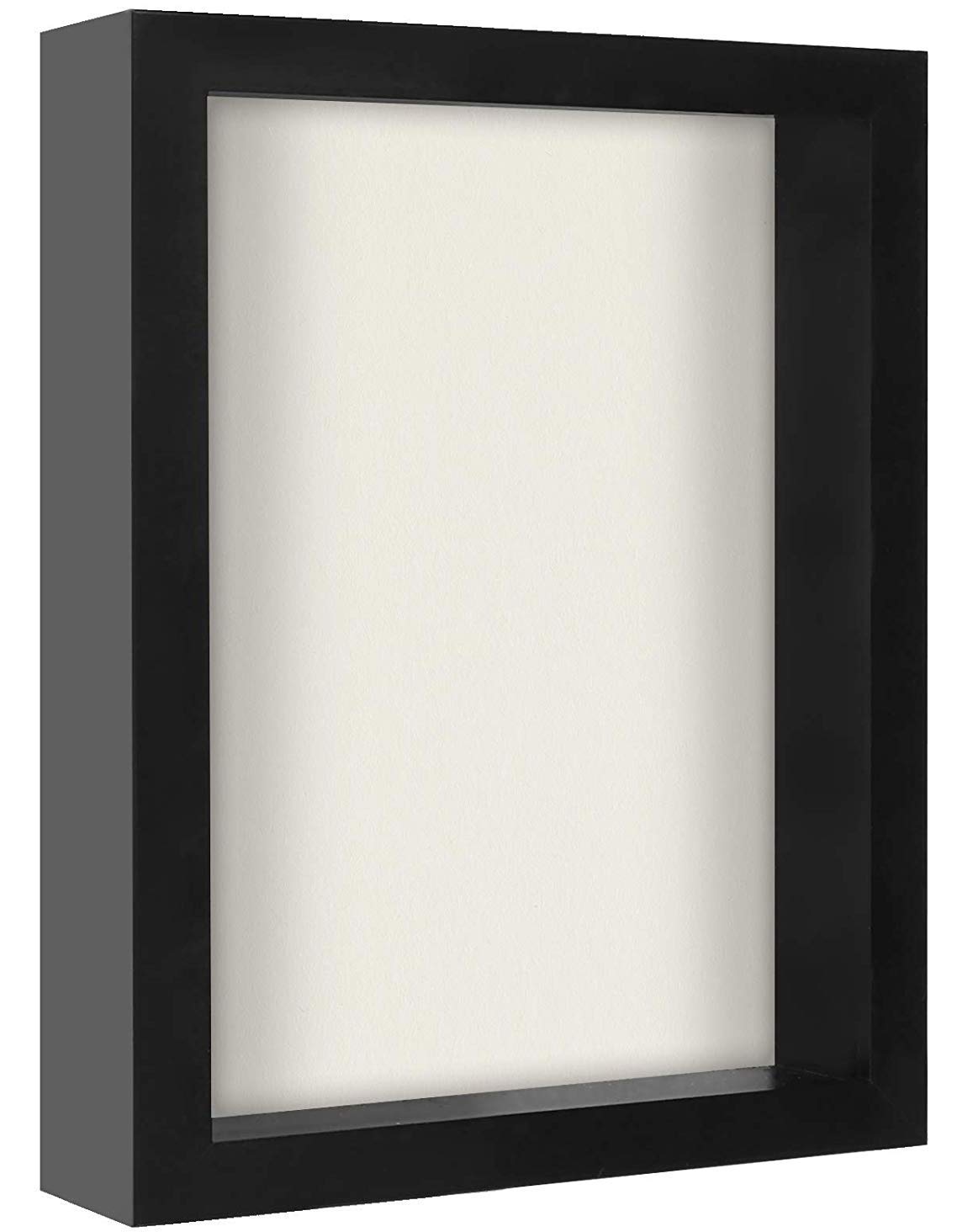 8.5x11 Shadow Box Frame with Soft Linen Back - Display Memorabilia, Pins, Awards, Medals, Tickets & Photos - Perfect for Home Office Decor, Graduation Gifts, and Sports Trophy Display
