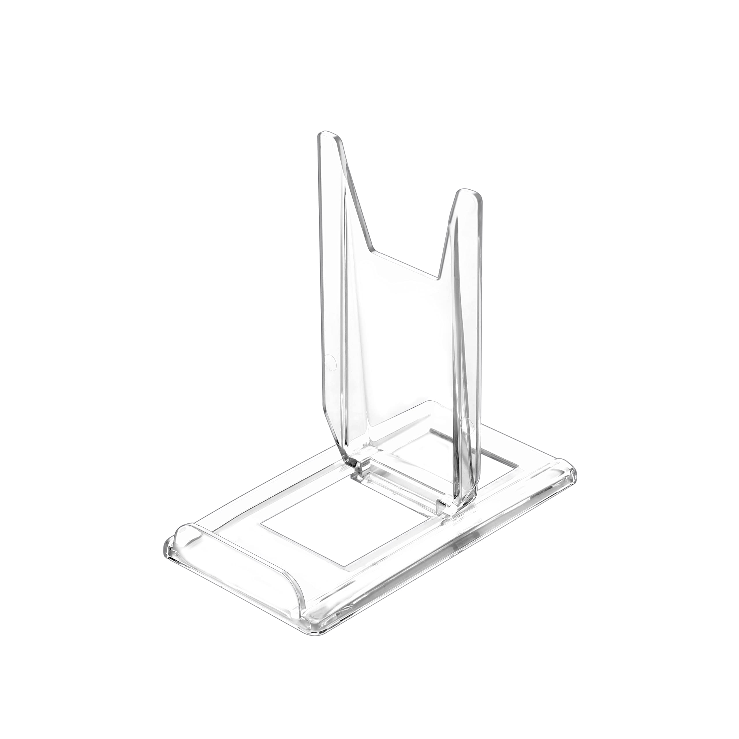 10 Sets Adjustable Acrylic Display Stand for Plates, Purses, Clutch Bags, Pictures, Platters, Books, Tableware, Stationery, Gameboy Handhelds & N64 Controllers - Perfect for Retail Stores, Home Decor, and Gaming Collections