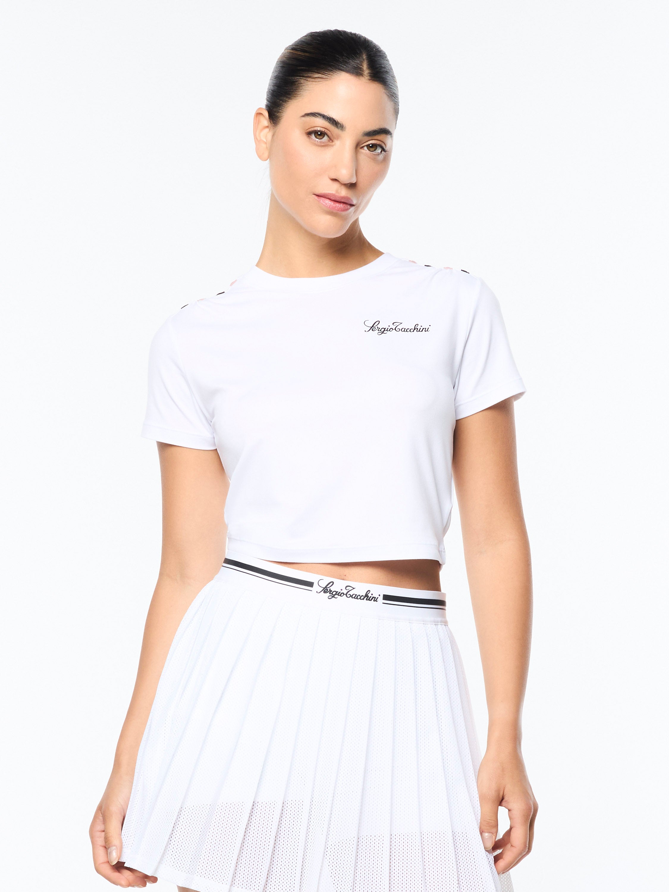 Verona Crop Top Women's Fashion - Brilliant White | Summer Outfit, Casual Wear, Street Style