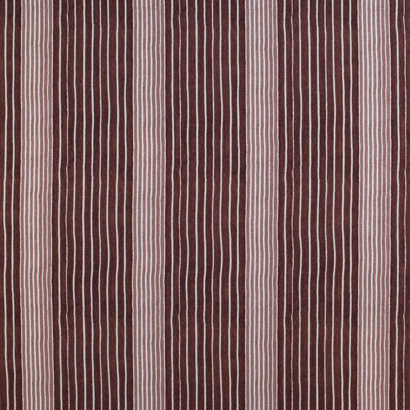 20x20 Clay McLaurin Mediterranean Stripe Pillow Cover - Berry Burgundy Maroon Striped Throw Pillow | High End Decorative Cushion for Sofa, Bed & Living Room