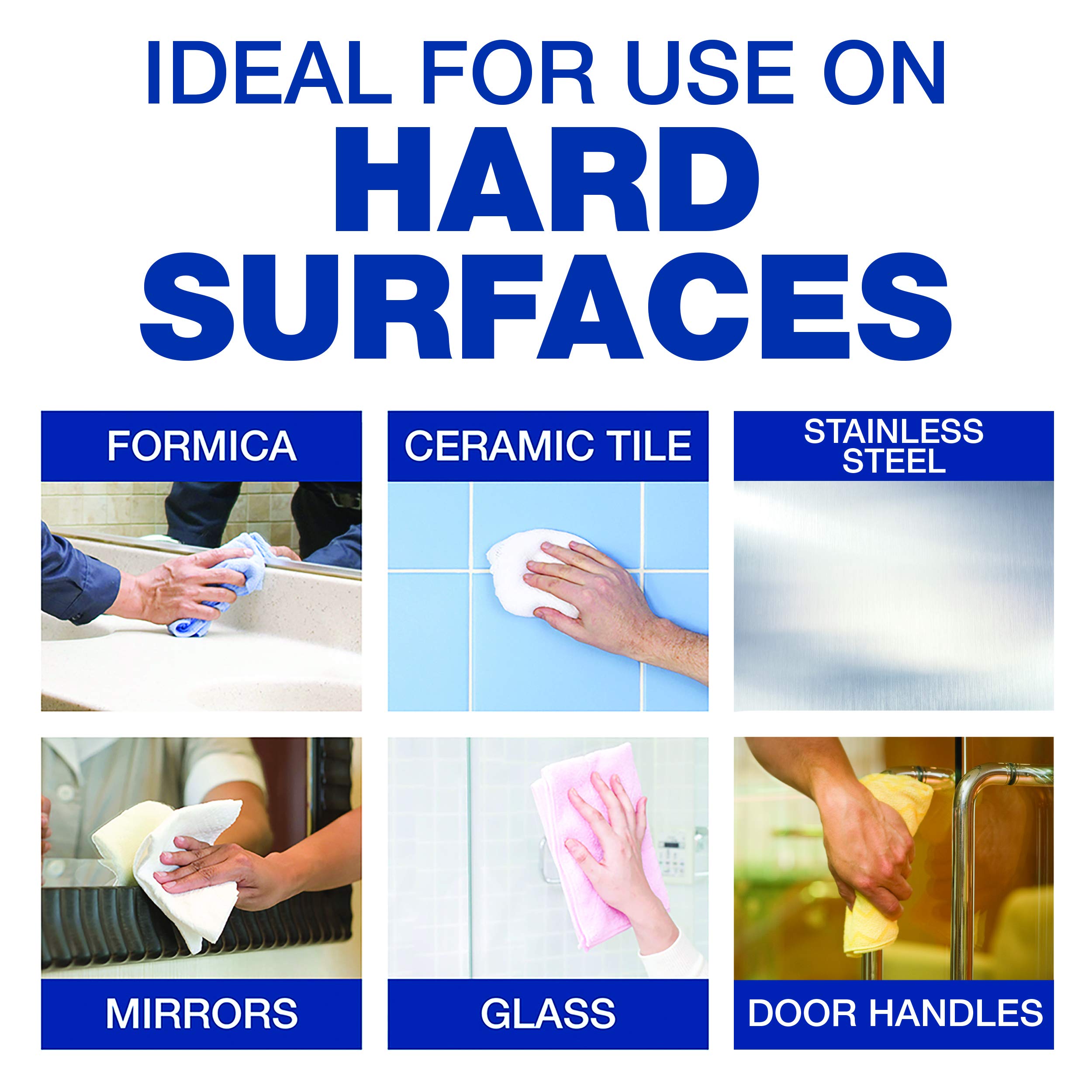 Spic and Span P&G Professional All Purpose & Glass Cleaner Concentrate - 4.5 Liter Bottle (Dilute2Go System) - Multi-Surface Cleaner for Windows, Mirrors, Countertops & More - Ideal for Home, Office & Commercial Use