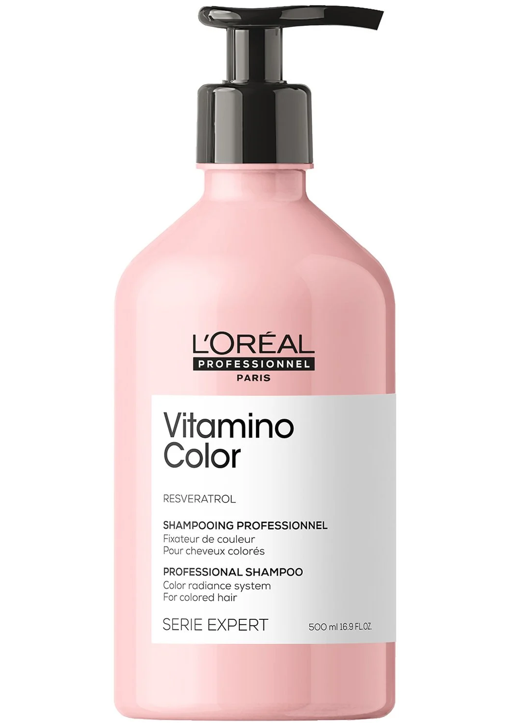 L'Oreal Professional Vitamino Color Care Shampoo - Sulfate-Free for Color-Treated Hair | Hydrates & Protects Vibrant Hair Color | Salon-Quality Hair Care for Daily Use at Home
