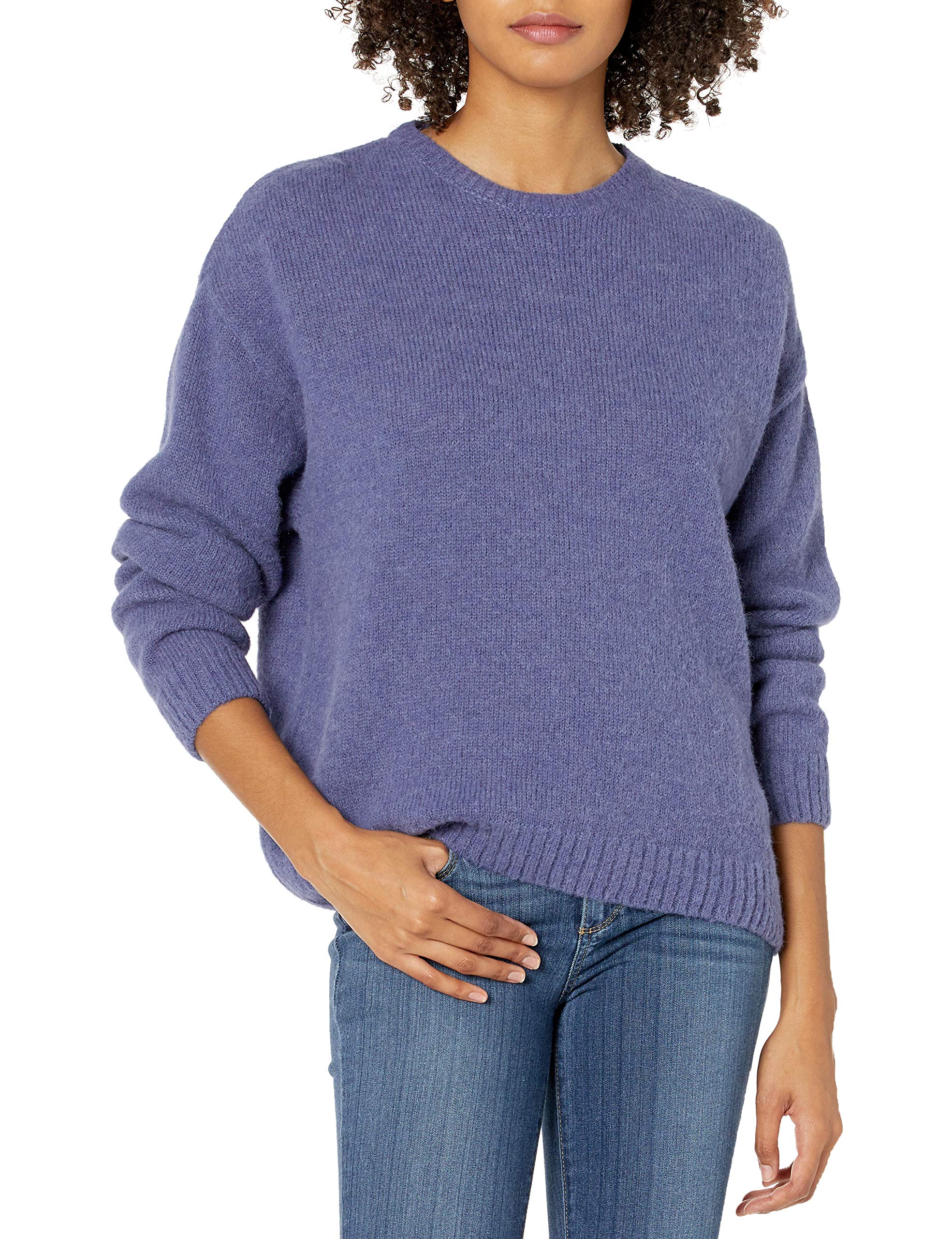 Nudie Jeans Women's Lena Alpaca Sweatshirt - Soft & Warm Alpaca Wool Pullover for Casual Wear & Winter Outfits