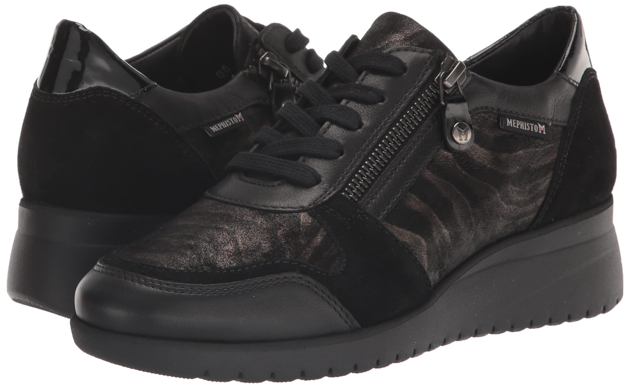 Mephisto Women's Iasmina Comfortable Walking Sneakers - Lightweight Casual Shoes for Women with Arch Support | Perfect for Travel, Work & Everyday Wear