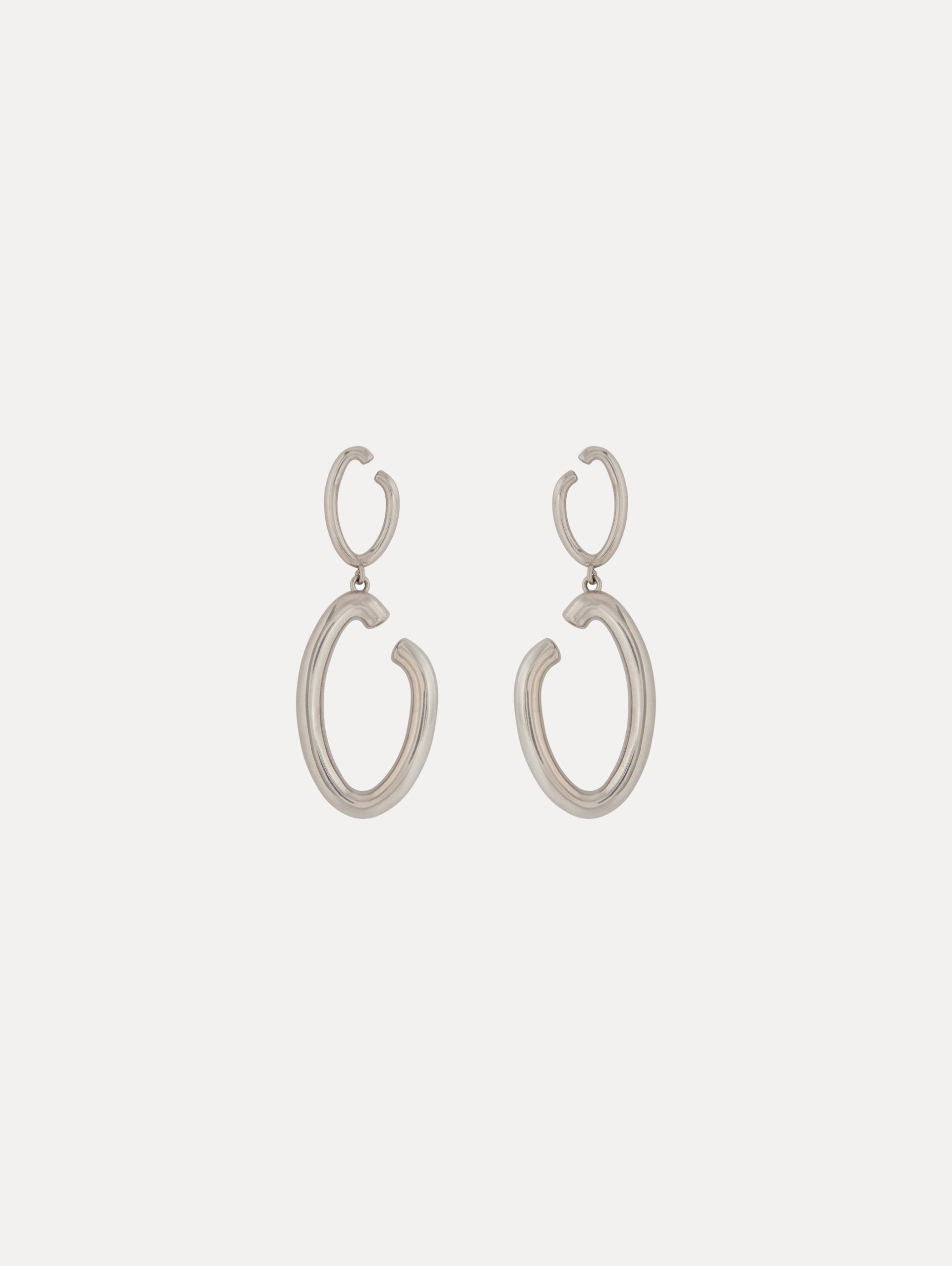 O Drop Earrings S24J923 - Elegant Dangling Earrings for Women, Perfect for Parties, Weddings & Everyday Wear