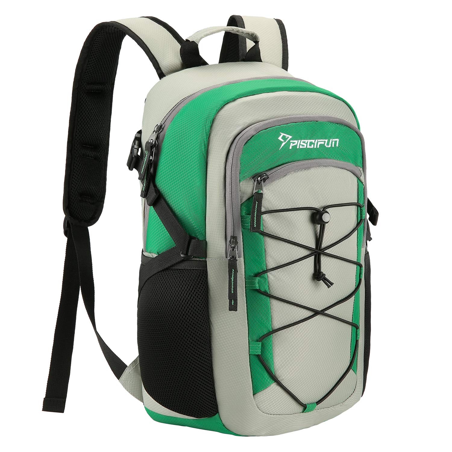 Piscifun Insulated Cooler Backpack - Leakproof Lightweight Cooler Bag for Men & Women | Perfect for Lunch, Picnic, Fishing, Hiking, Camping, Beach & Outdoor Adventures | Soft Backpack Cooler for Day Trips & Travel