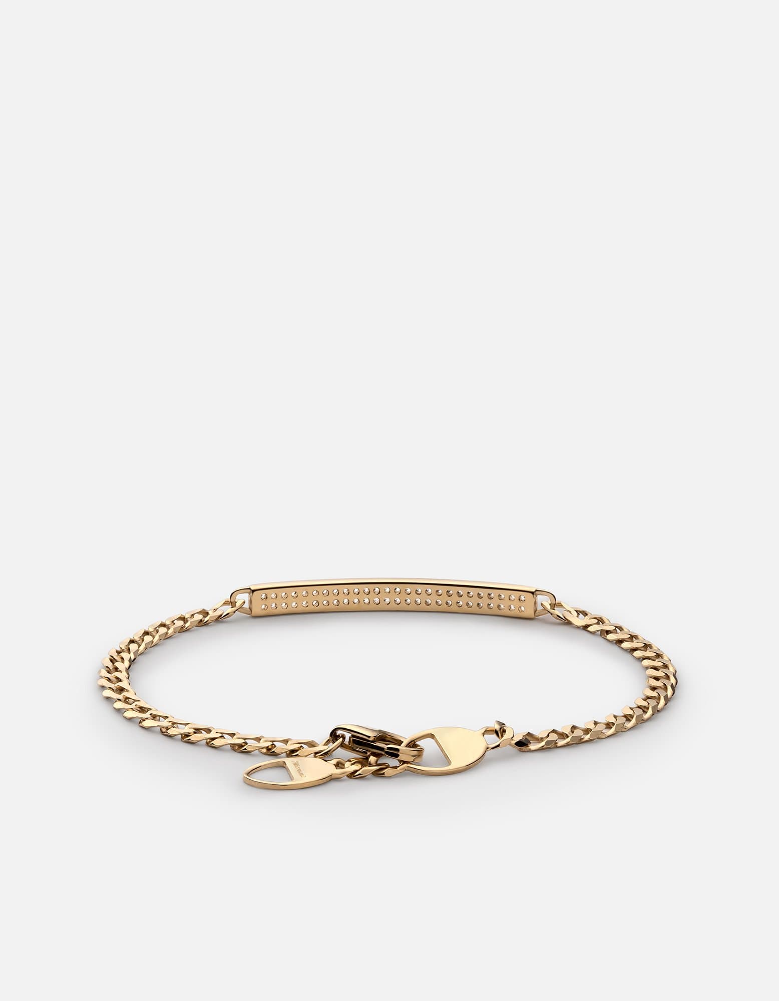 3mm ID Gold Vermeil & Sapphire Chain Bracelet for Women - Elegant Jewelry Gift for Birthday, Anniversary, Valentine's Day