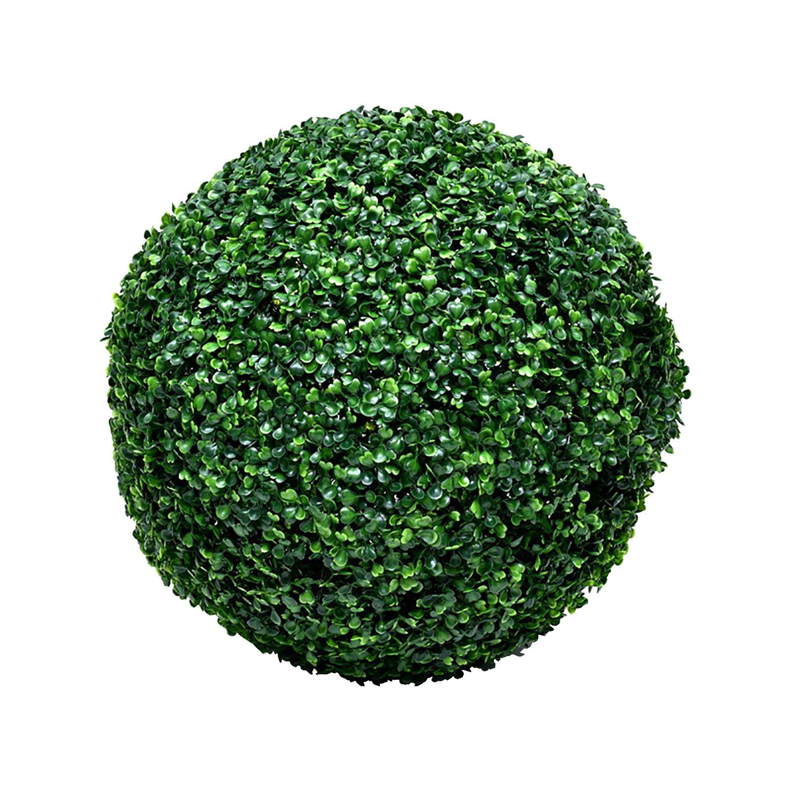 SHANGMAOYO Artificial Buxus Sphere - White Synthetic Boxwood Topiary Ball for Wedding Decor, Home Decoration, and Centerpieces (One Size) - Perfect for Table Settings, Party Decor, and Floral Arrangements