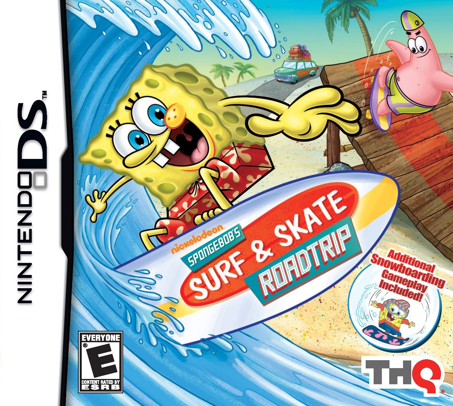 Spongebob Surf & Skate Roadtrip Game for Nintendo DS - Fun Adventure Game for Kids & Teens - Perfect for Travel, Road Trips & Family Game Nights