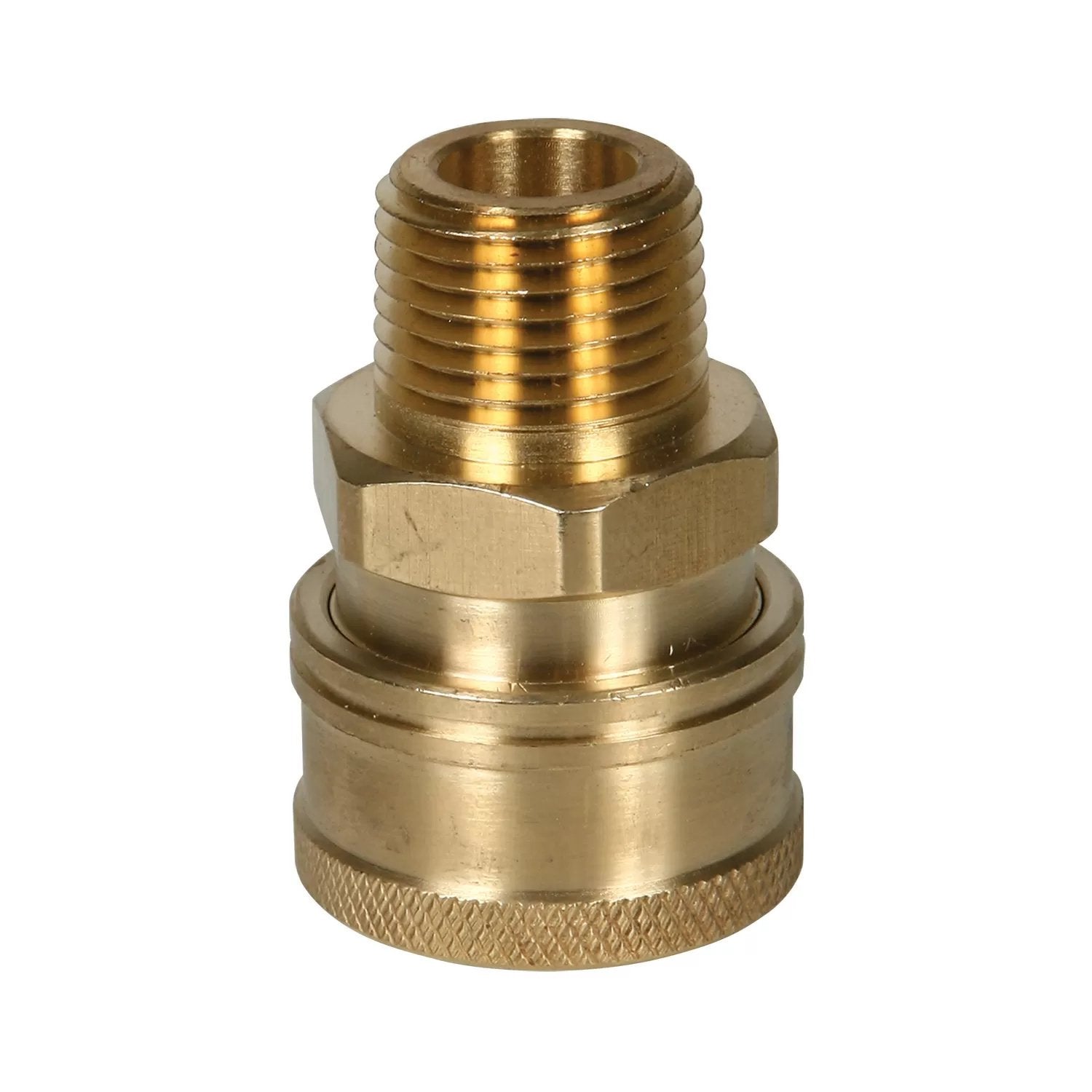 High-Quality Brass Sockets with Male Thread - Durable Plumbing & DIY Fittings for Home Repair and Industrial Use