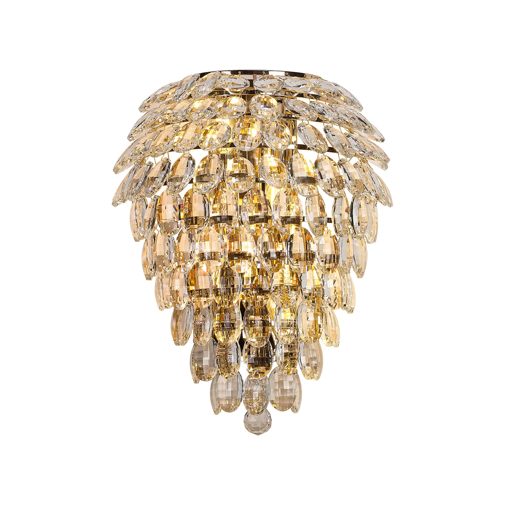 Consten IP Tall Wall Lamp - 6 Light G9 Base, IP44 Waterproof, Modern Sconce for Living Room, Bedroom, or Hallway Lighting