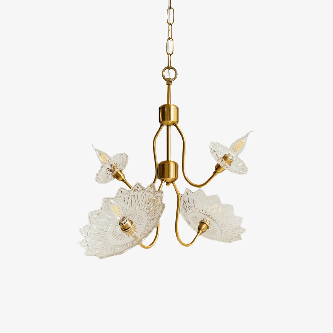 Monique Lhuillier Crystal Chandelier - Elegant Modern Lighting Fixture for Dining Room, Bedroom & Living Room Decor