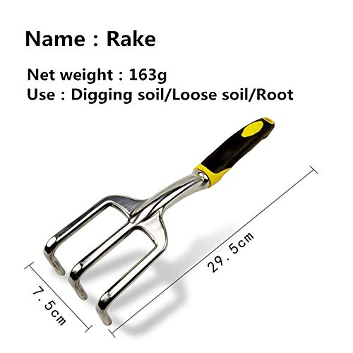 6-Piece Aluminum Alloy Garden Tools Set - Durable for Outdoor Gardening