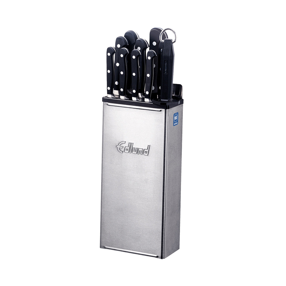Edlund KR 50/39400 Commercial Stainless Steel Knife Rack - Heavy Duty 50-Slot Storage for Professional Kitchens & Restaurants