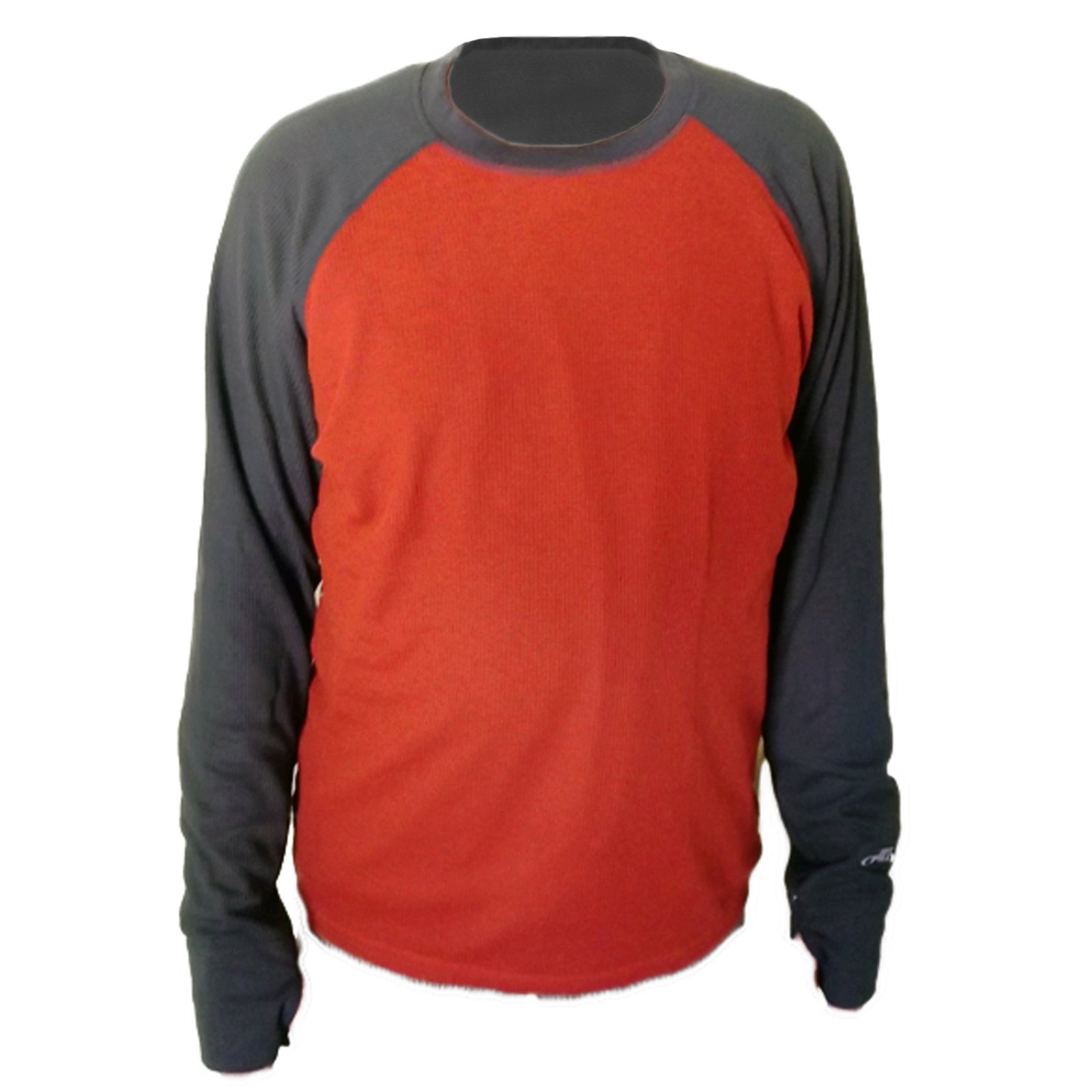 Hot Chillys Men's Waffle 2-Tone Thermal Crew Neck Long Sleeve Shirt - Warm Winter Base Layer for Hiking, Skiing & Outdoor Activities