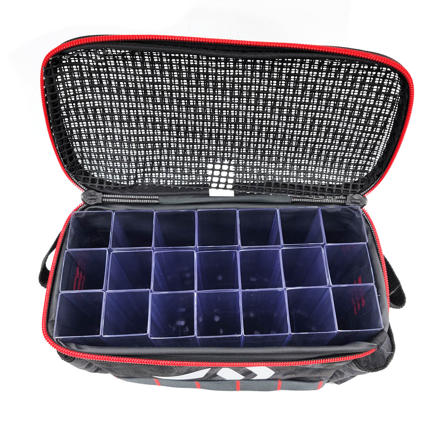 Daiwa D VEC Jig Tote Bag - Waterproof Fishing Gear Storage for Lures & Tackle - Perfect for Saltwater & Freshwater Fishing Trips