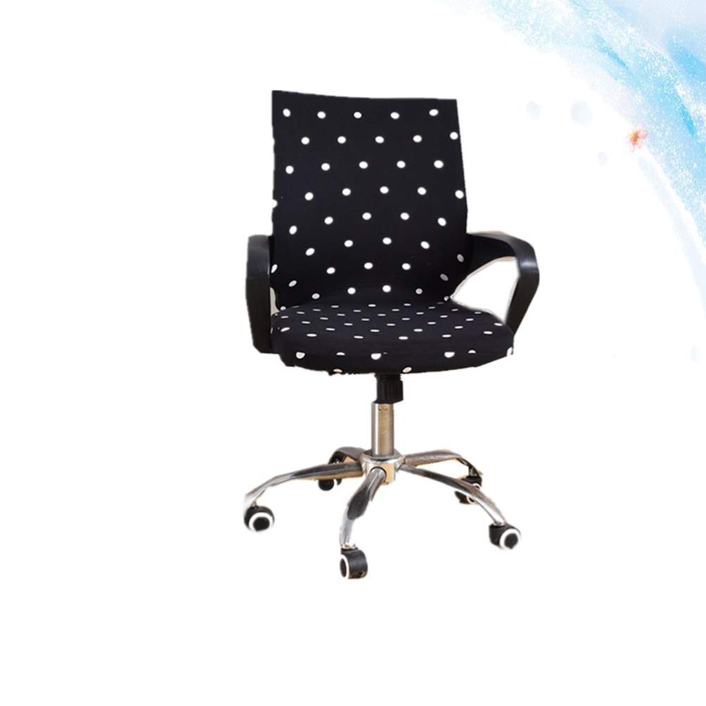 BESPORTBLE Stretchable Office Chair Slipcover - Anti-Skid Desk Chair Protector, Universal Computer Chair Cover for Home & Office Use - Perfect for Ergonomic Support and Workspace Decor
