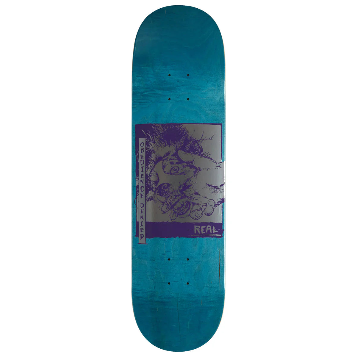 Real Obedience Denied True Fit Skateboard Deck 8.25