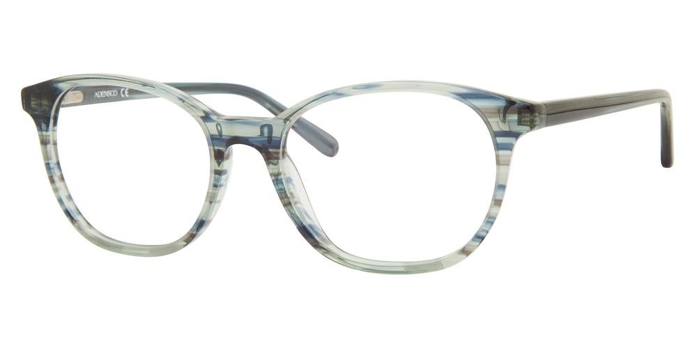 Adensco 231 Stylish Prescription Eyeglasses for Men & Women - Lightweight Metal Frame with Spring Hinges - Perfect for Reading, Working & Daily Wear