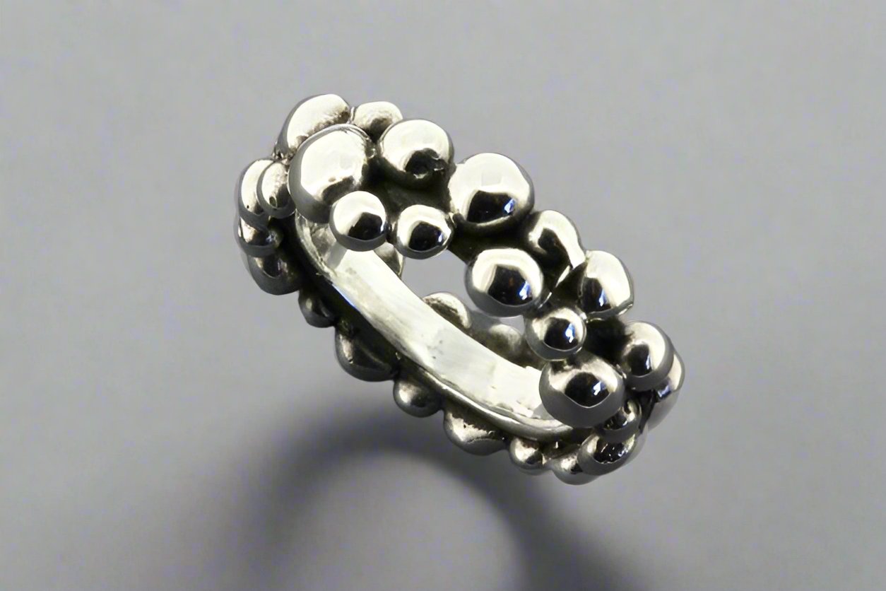Sterling Silver Beaded Bracelet for Women - Elegant Handmade Jewelry for Daily Wear, Parties & Gifts