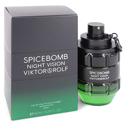 Spicebomb Night Vision Cologne for Men - Eau de Toilette Spray 3 oz | Long-Lasting Fresh & Comfortable Fragrance | Perfect for Evening Wear, Date Nights & Special Occasions